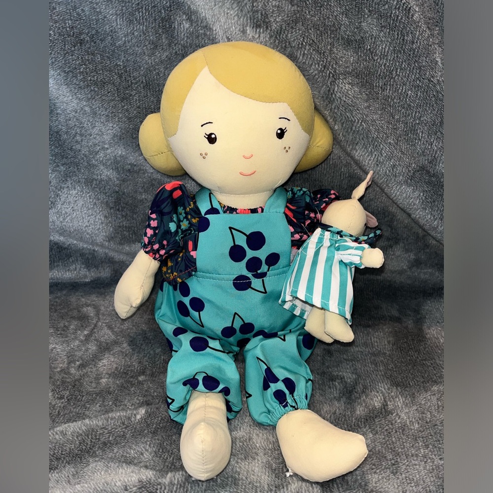 Manhattan Toy Playdate Friends Ollie Plush Doll & Bunny Rabbit Washable NWT Gift